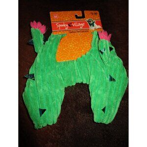 Spooky Village Green Cactus Dog Pet Halloween Costume Size XS Extra Small